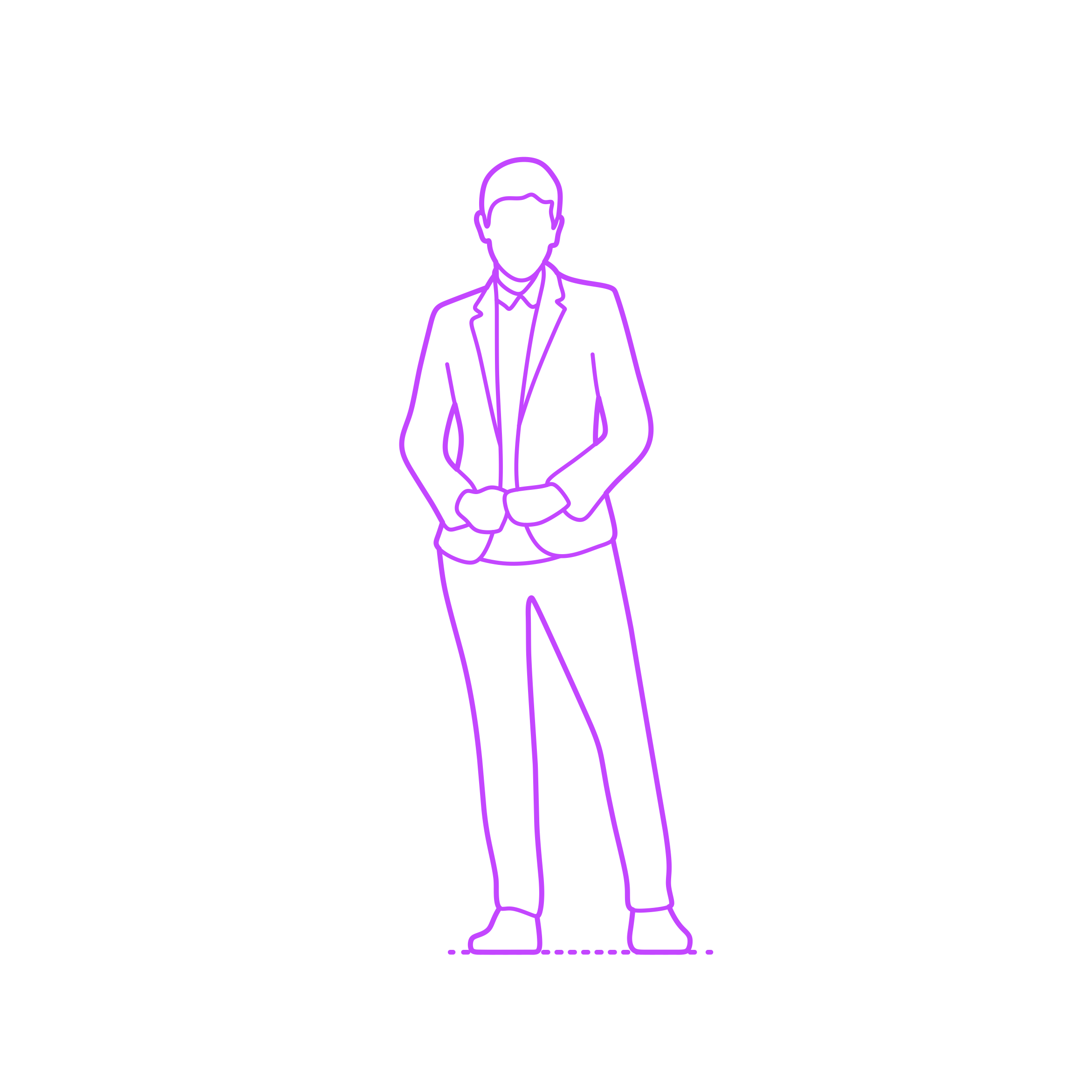 Pop Culture Media Personalities Ellen Degeneres Outline Icon Svg Set Free Vectors